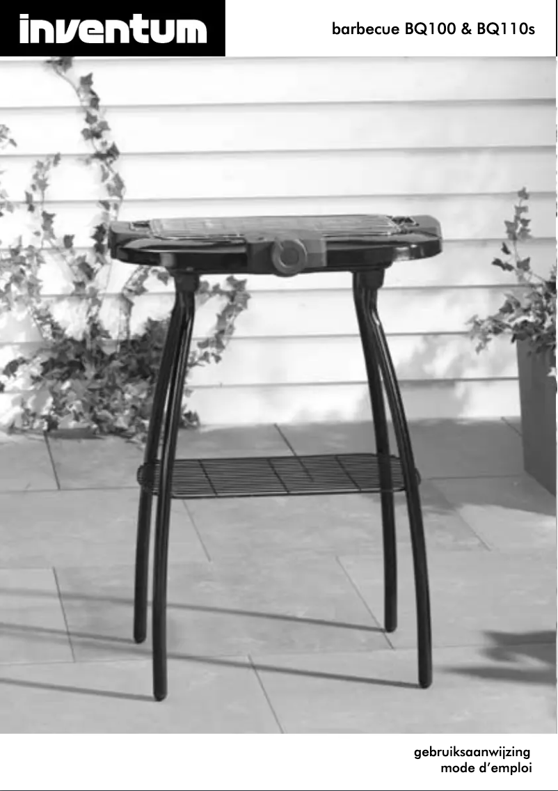 Page 1 de la notice Manuel utilisateur Inventum BQ100