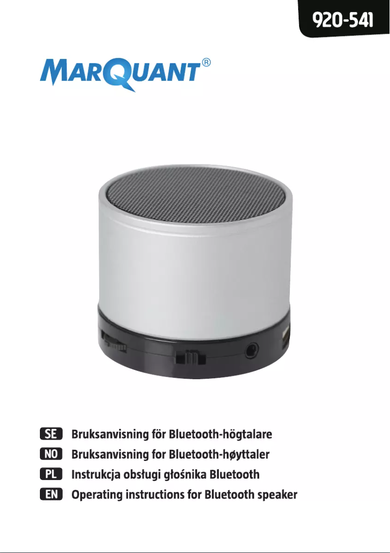 Imagen de la primera página del manual del dispositivo 920-541