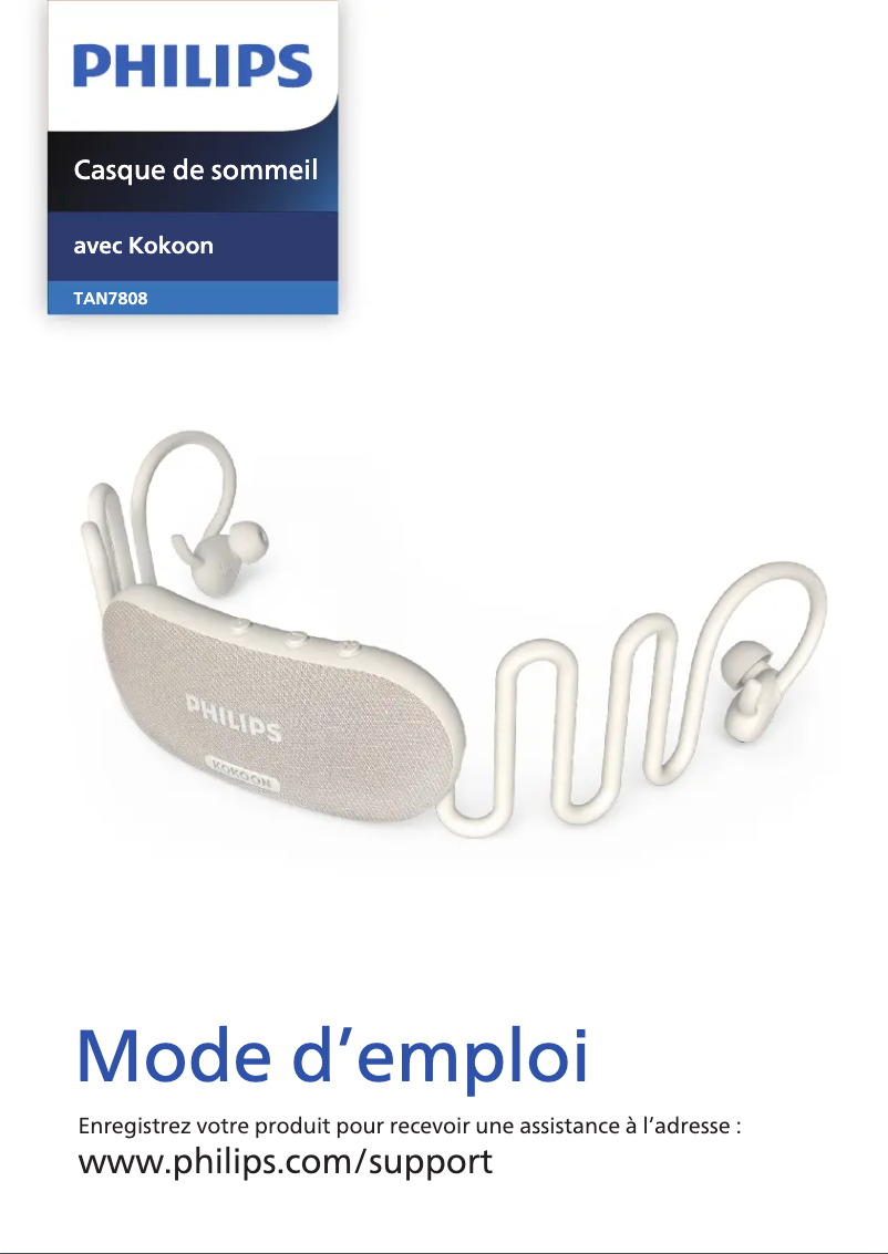 Image de la première page du manuel de l'appareil TAN7808