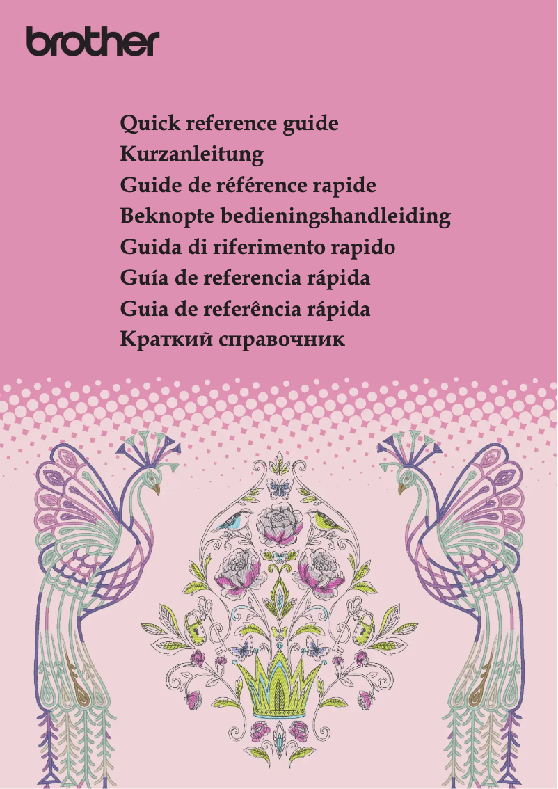 Page 1 de la notice Manuel utilisateur Brother Innov-is BP3700