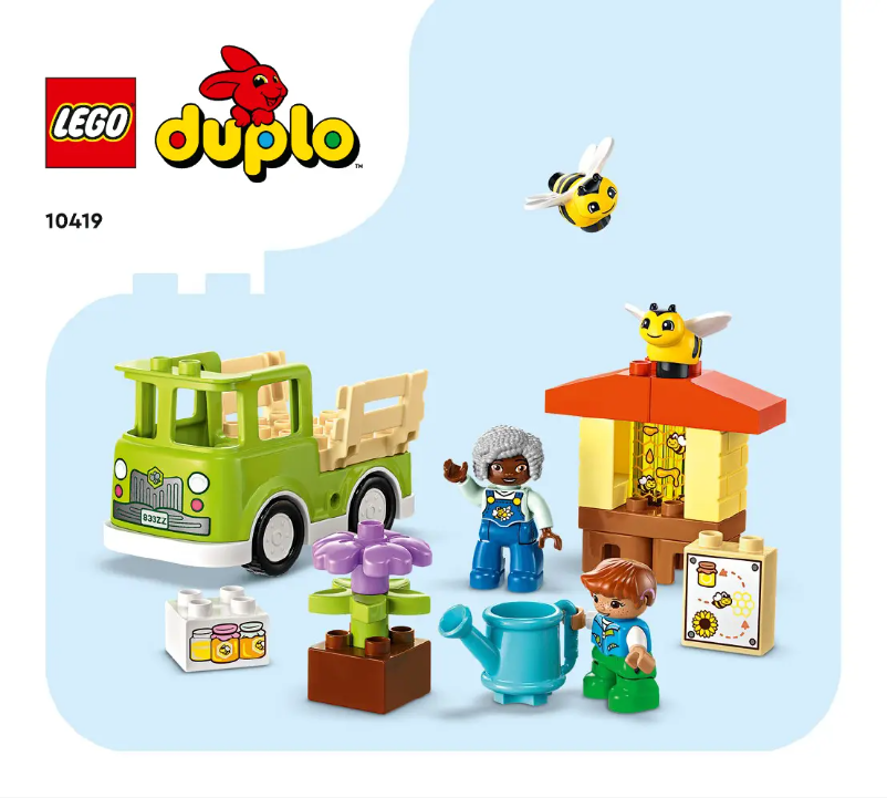 Page n°1 - Manuel utilisateur Lego Duplo 10419