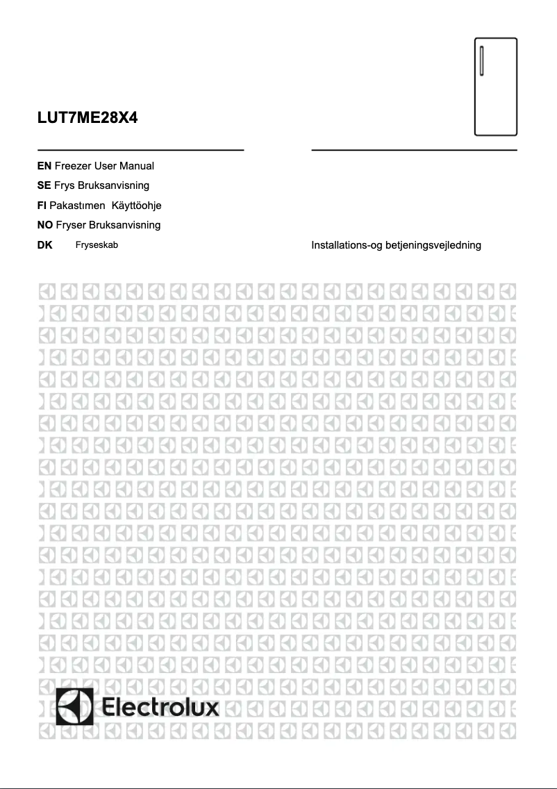 Page 1 de la notice Manuel utilisateur Electrolux LUT7ME28X4