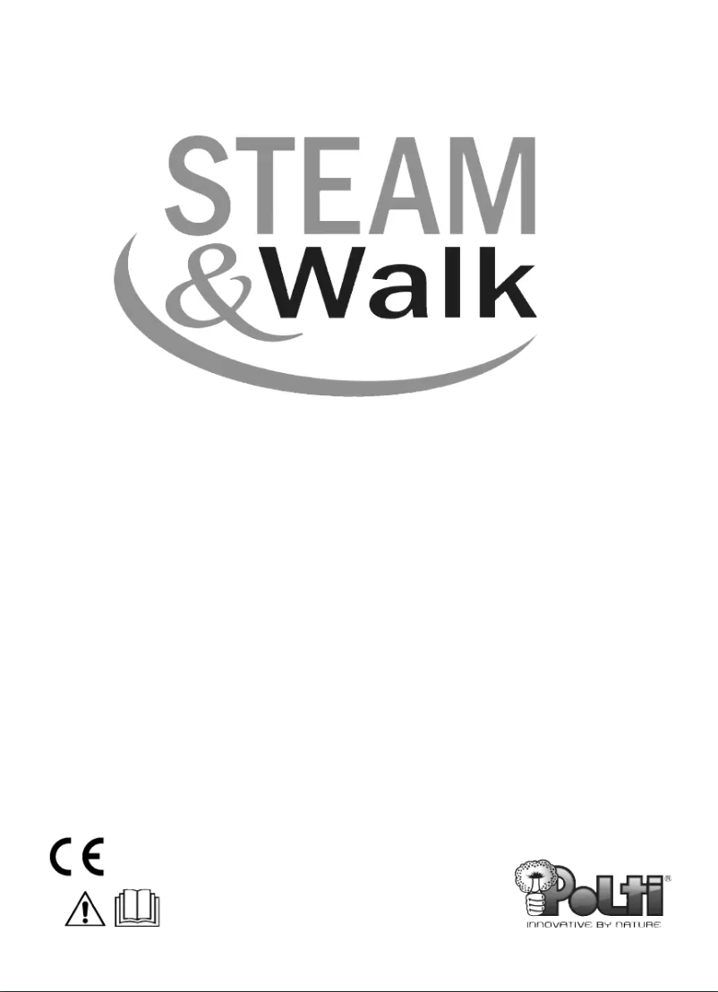 Page n°1 - Manuel utilisateur Polti Steam & WALK