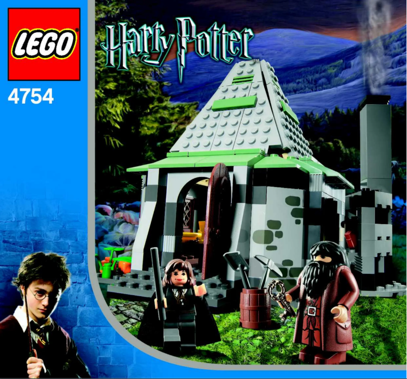 Page n°1 - Manuel utilisateur Lego Harry Potter 4754