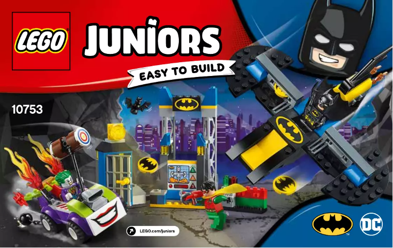 Page 1 de la notice Manuel utilisateur Lego Juniors 10753