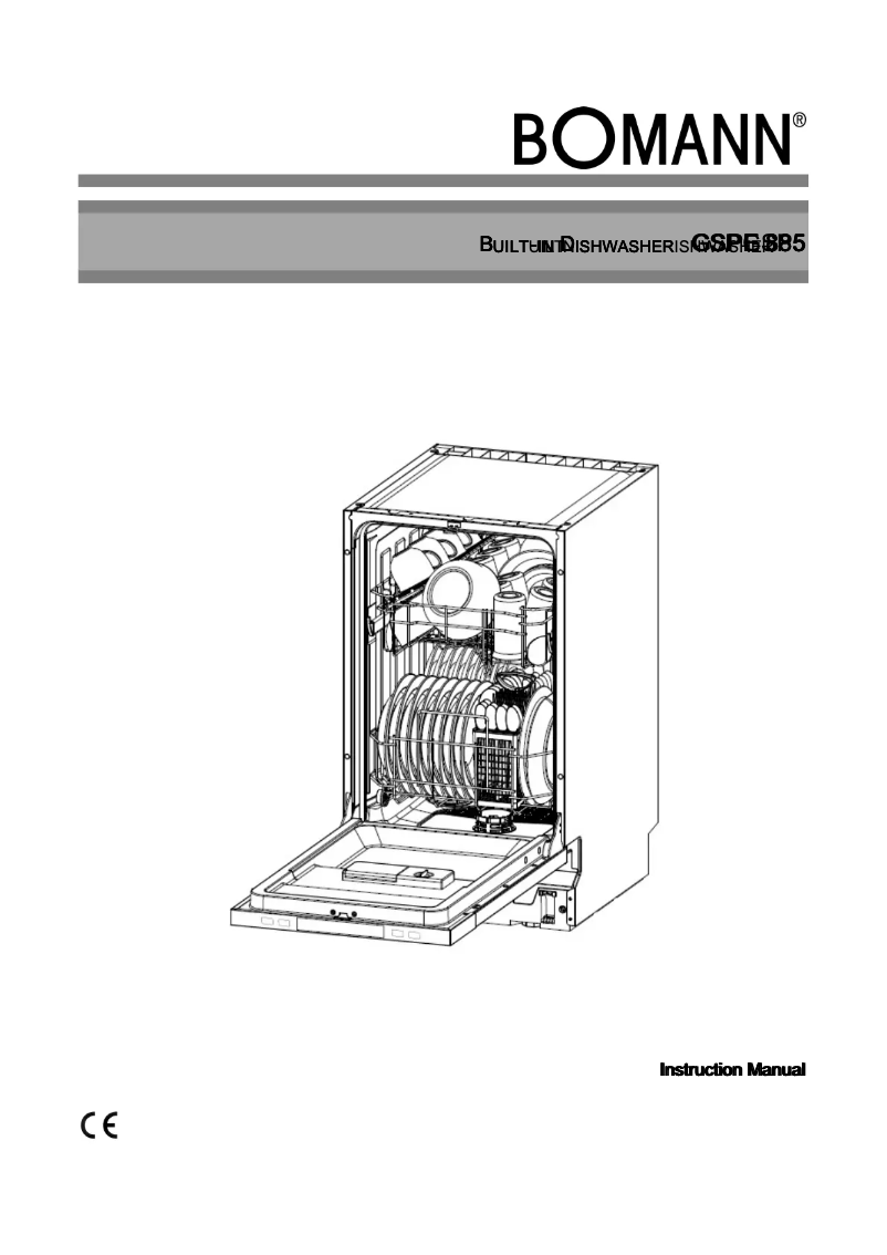 Page 1 de la notice Manuel utilisateur Bomann GSPE 885
