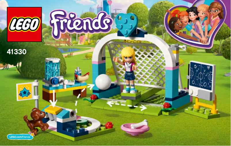 Page 1 de la notice Manuel utilisateur Lego Friends 41330