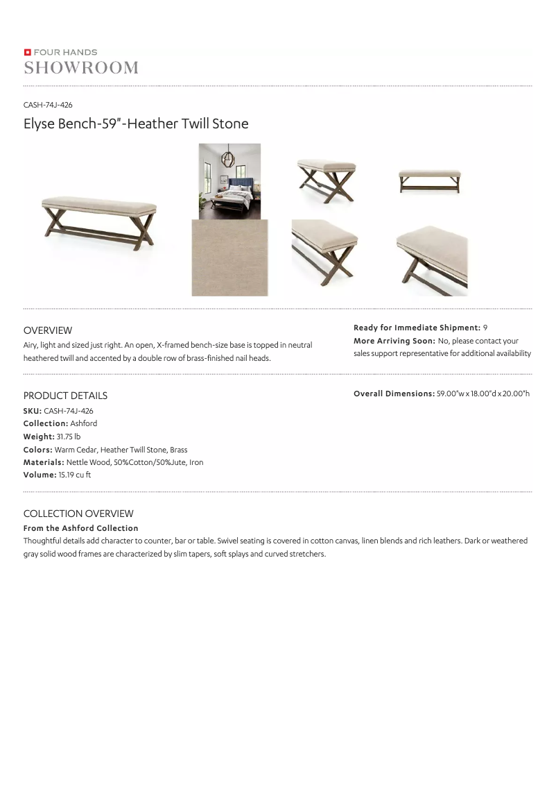 Imagen de la primera página del manual del dispositivo CASH-74J-426