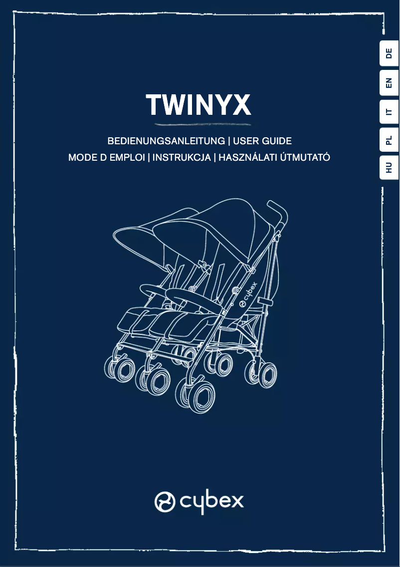 Página 1 del manual Manual de usuario Cybex Twinyx