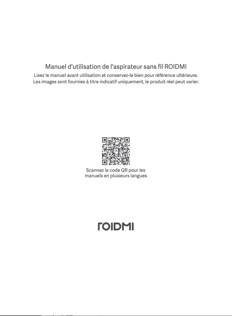 Page n°1 - Manuel utilisateur Roidmi RS70