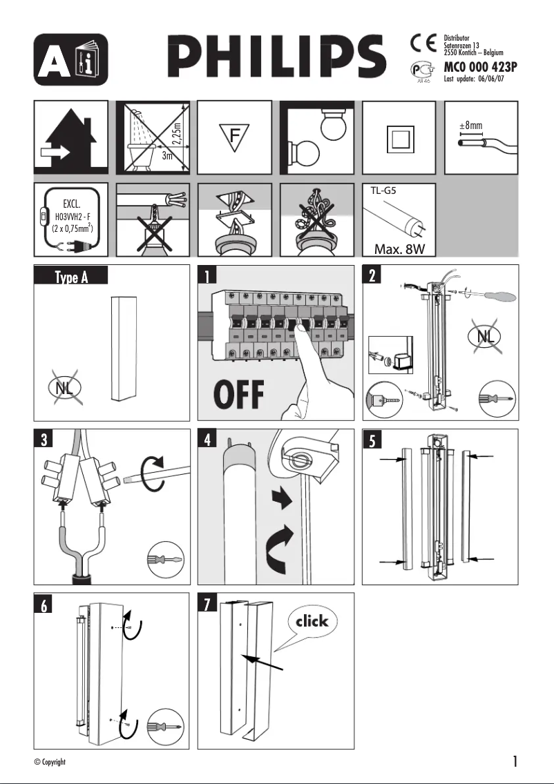 Page 1 de la notice Manuel utilisateur Philips Ecomoods 346174816
