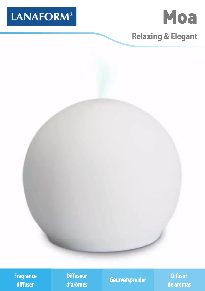 Page 1 de la notice Manuel utilisateur Lanaform Moa