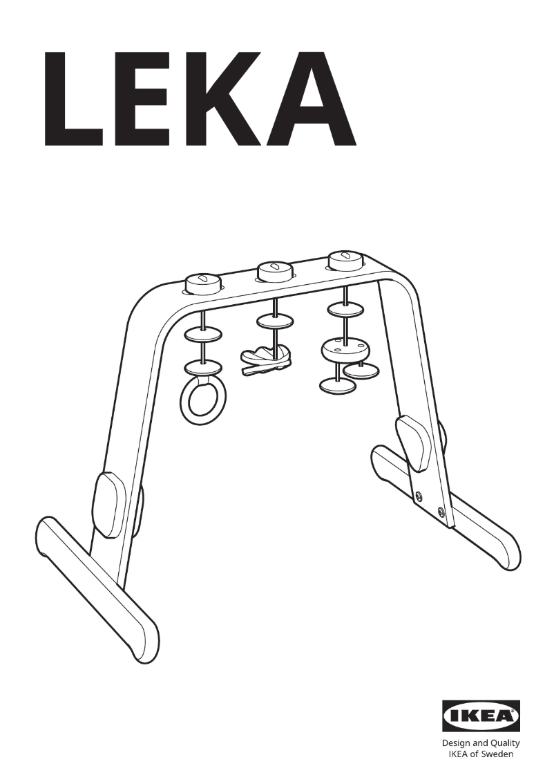 Página 1 del manual Manual de usuario Ikea LEKA 601.677.04