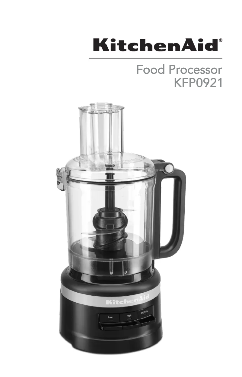 Página 1 del manual Manual de usuario KitchenAid KFP0921