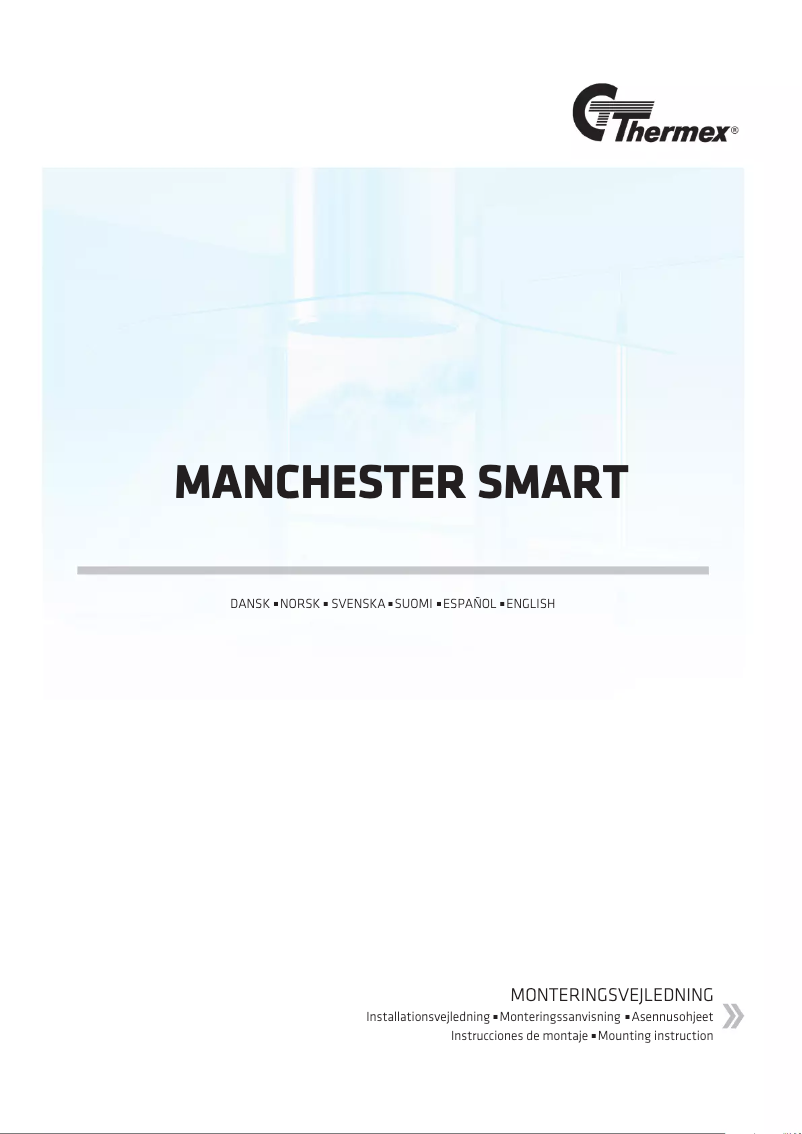 Page 1 de la notice Manuel utilisateur Thermex MANCHESTER SMART