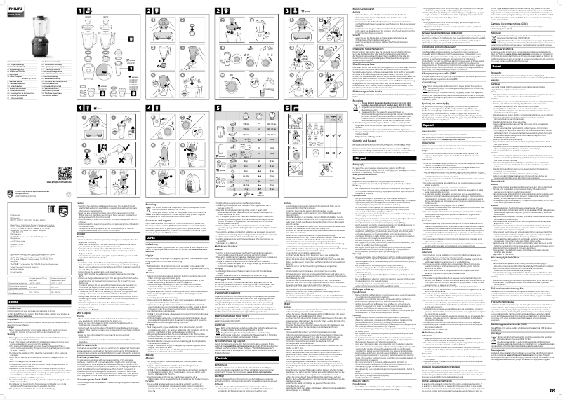Image de la première page du manuel de l'appareil 3000 Series HR2291
