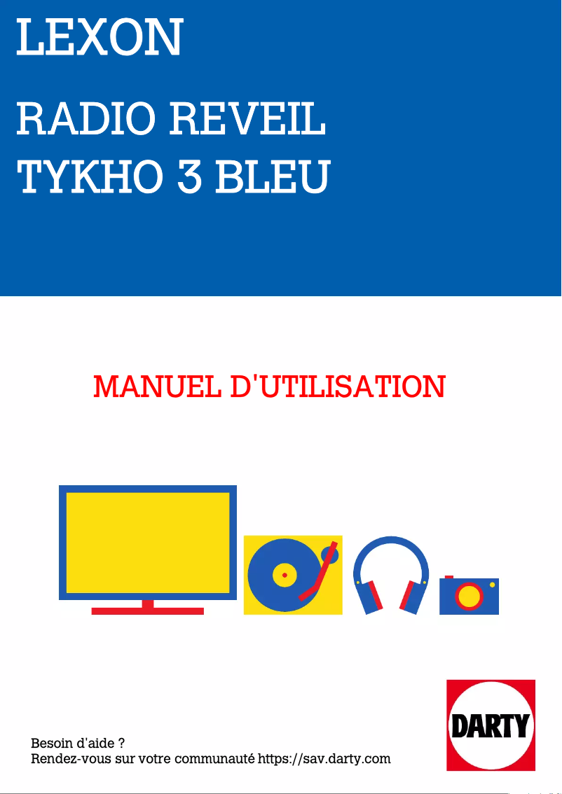 Image de la première page du manuel de l'appareil Tykho 3