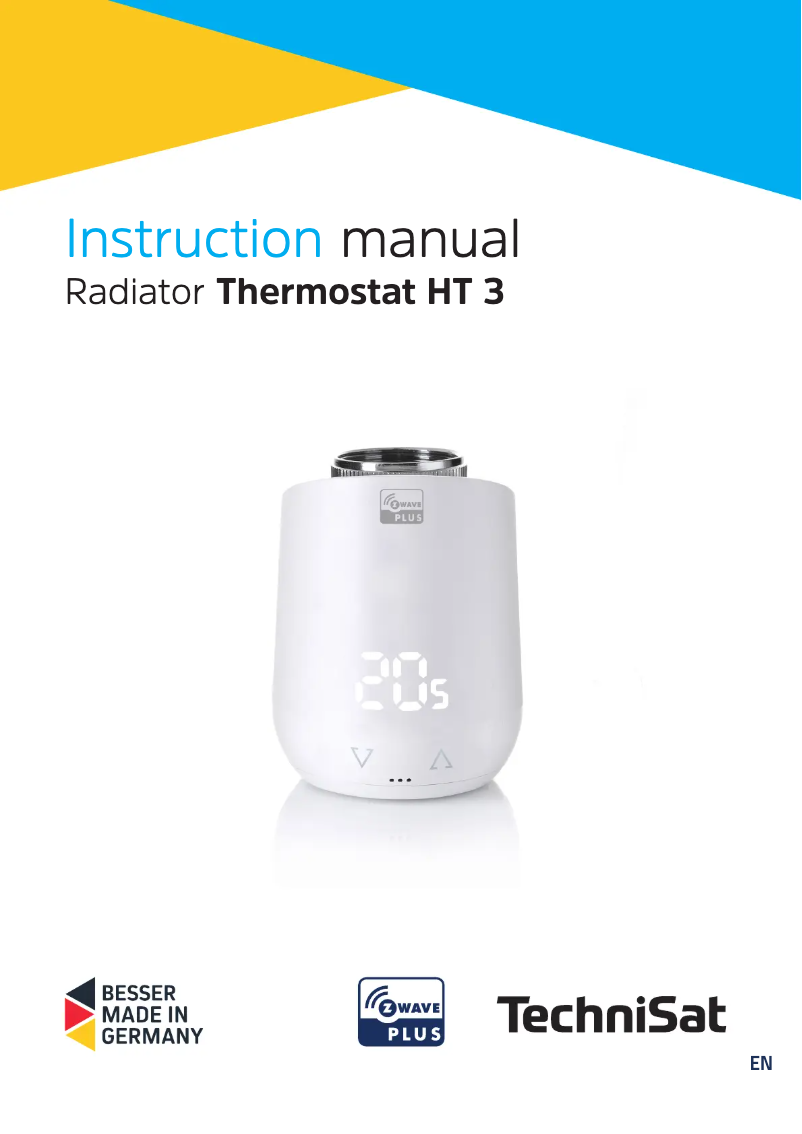 Image de la première page du manuel de l'appareil Thermostat HT 3