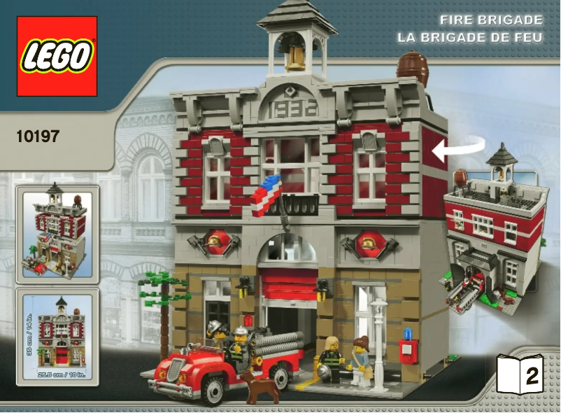 Page n°1 - Manuel utilisateur Lego Fire Brigade