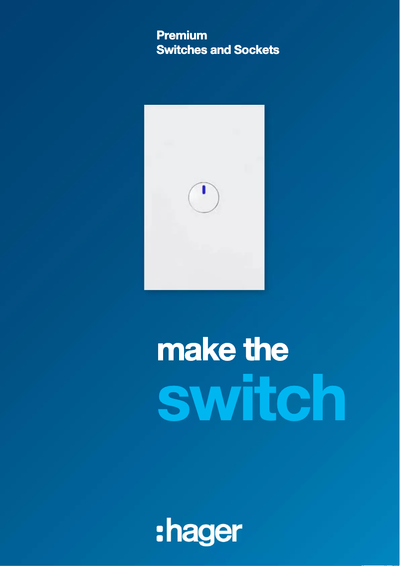 Page 1 de la notice Brochure Hager WBQP2SUSBAC