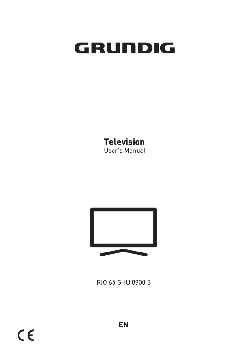 Page n°1 - Manuel utilisateur Grundig Rio 65 GHU 8900 S