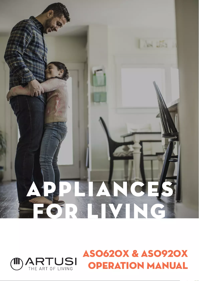 Página 1 del manual Manual de usuario Artusi Slideout ASO920X