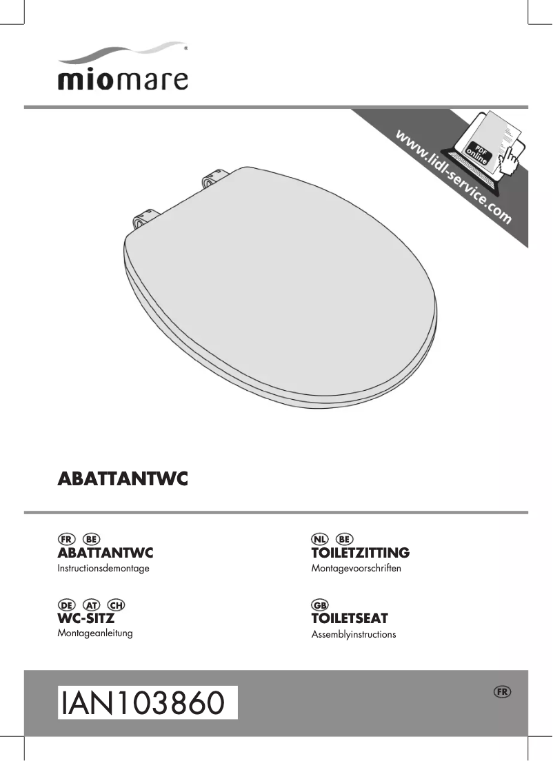 Image de la première page du manuel de l'appareil IAN 103860