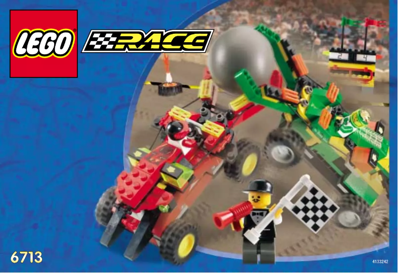 Page 1 de la notice Manuel utilisateur Lego Racers 6713