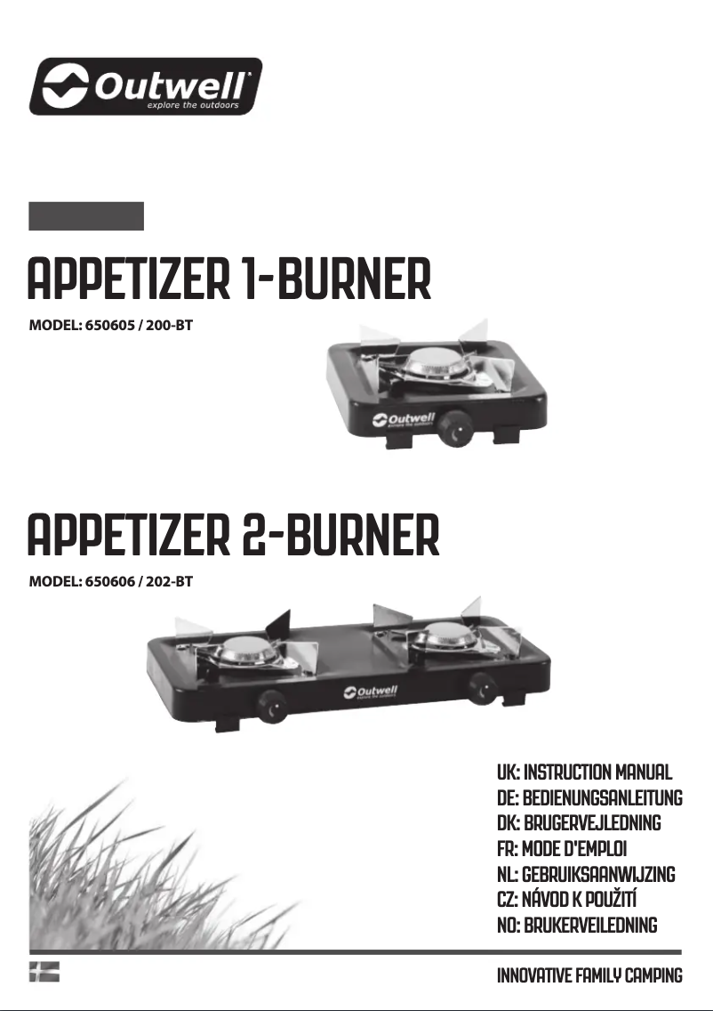 Image de la première page du manuel de l'appareil Appetizer