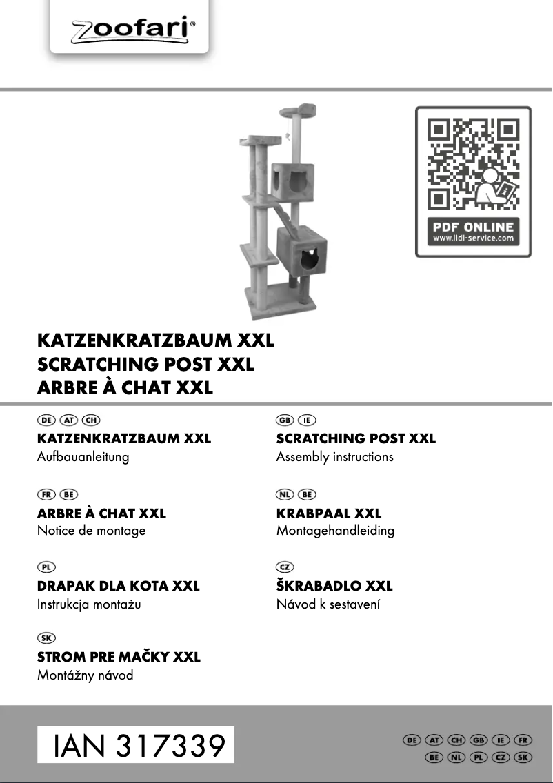 Página 1 del manual Manual de usuario Zoofari IAN 317339