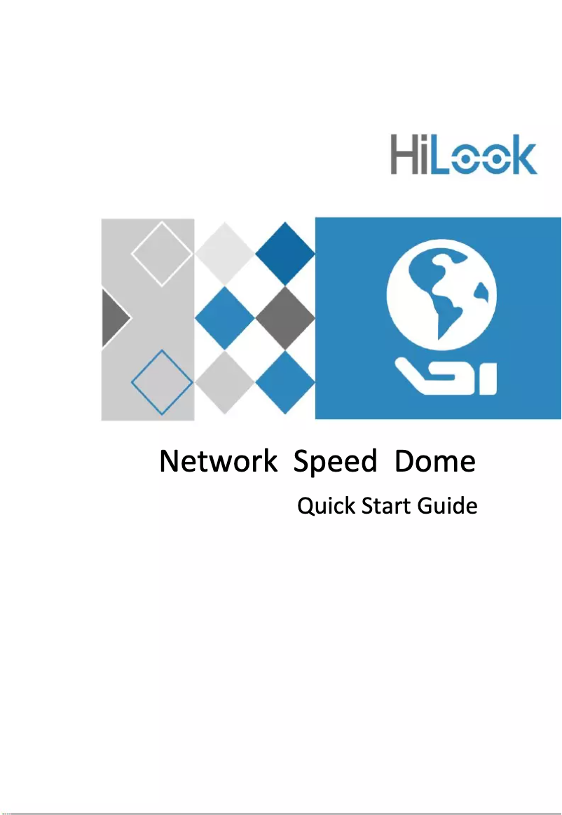Page n°1 - Guide de démarrage rapide Hikvision PTZ-N4225I-DE