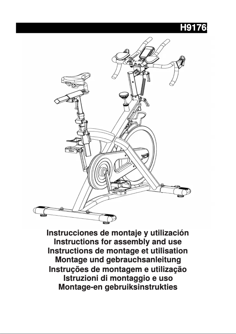 Page 1 de la notice Manuel utilisateur BH Fitness SB 2.8 H9176