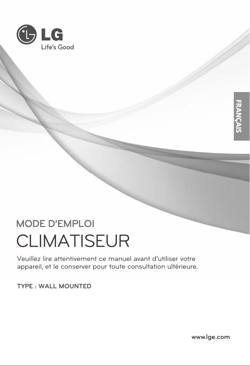 Page 1 de la notice Manuel utilisateur LG LSNH2468GM1