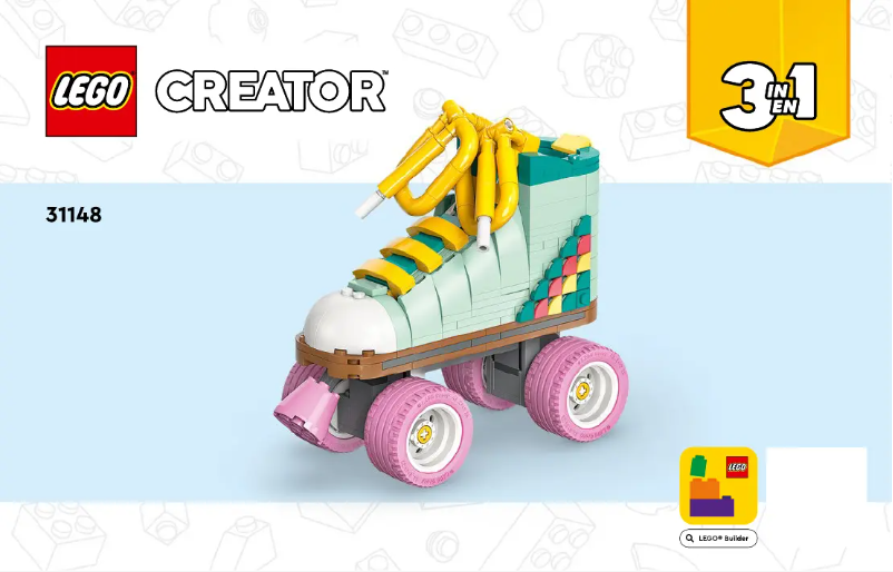 Page 1 de la notice Manuel utilisateur Lego Creator 31148