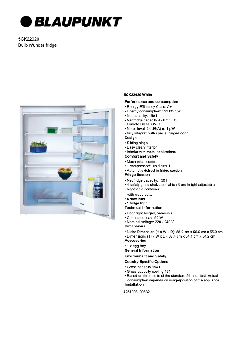 Image de la première page du manuel de l'appareil 5CK 22020