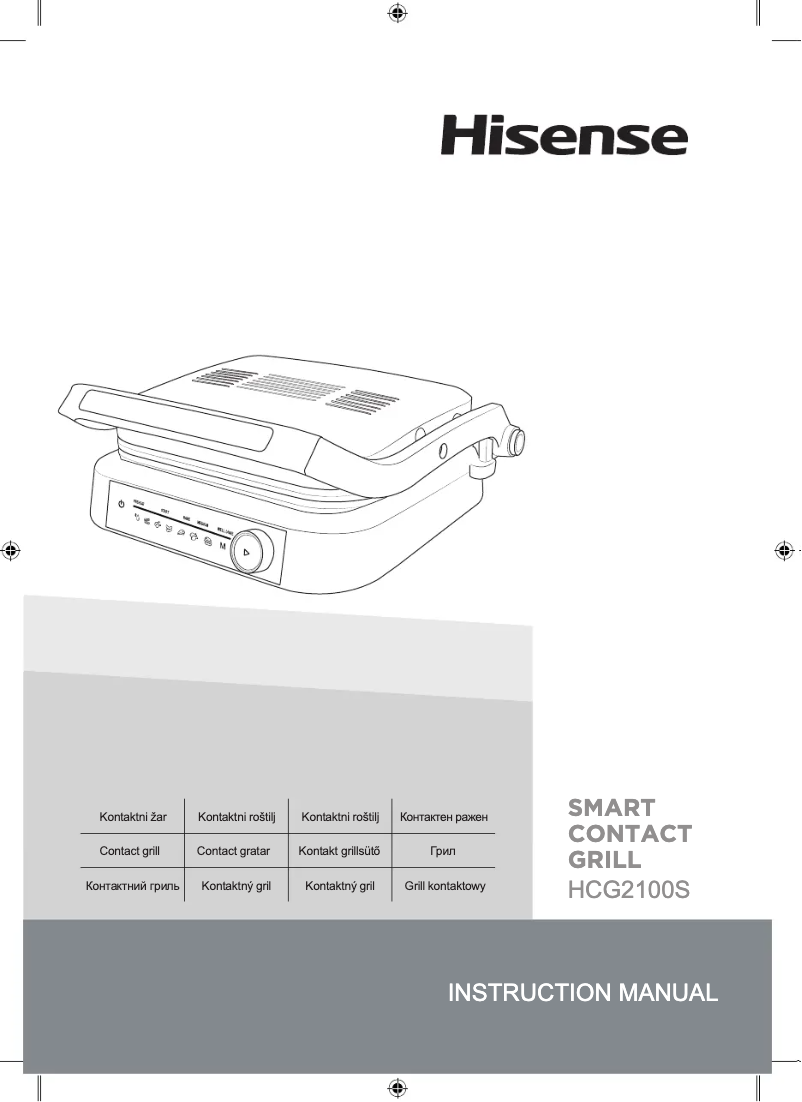 Página 1 del manual Manual de usuario Hisense HCG2100S