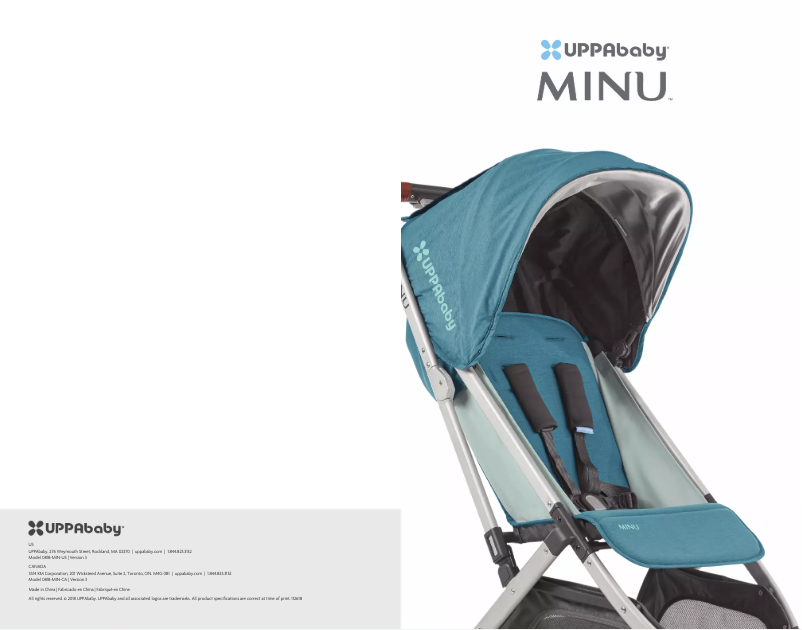 Page 1 de la notice Manuel utilisateur UPPAbaby MINU