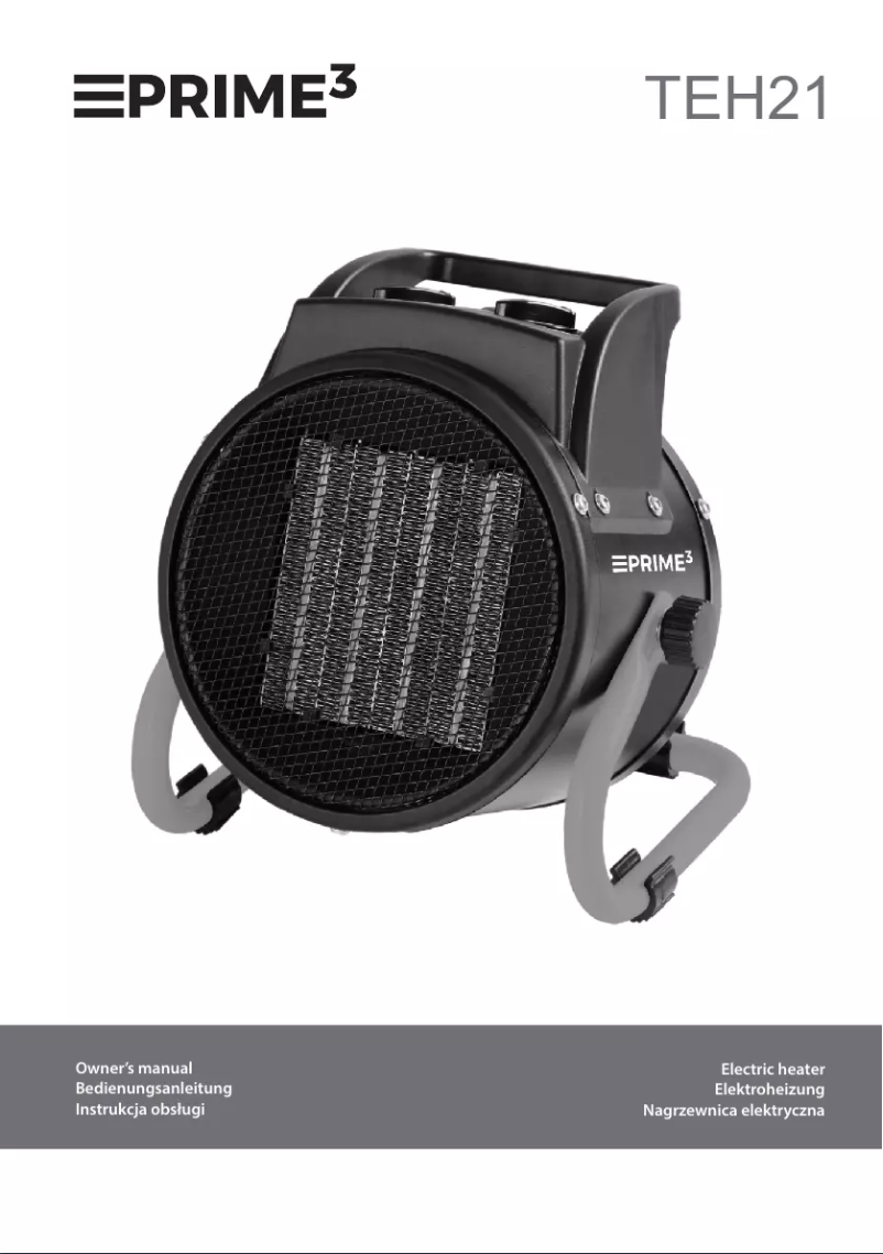 Image de la première page du manuel de l'appareil TEH21