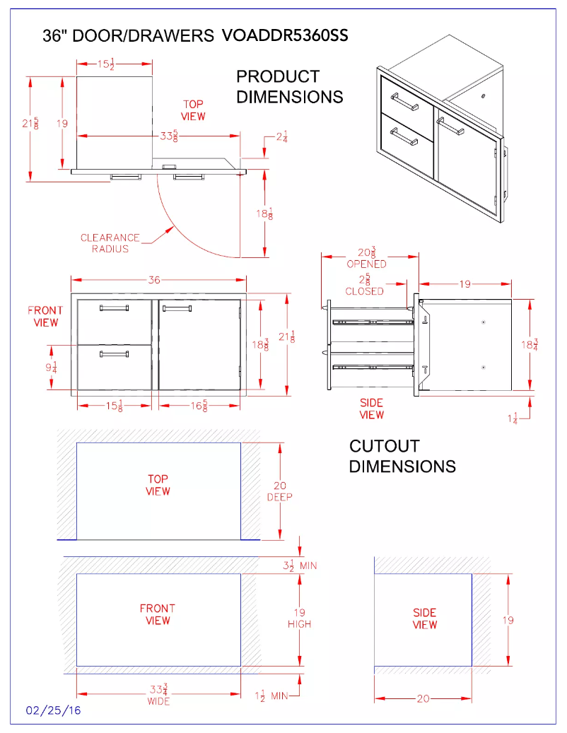 Image de la première page du manuel de l'appareil VOADDR5361SS