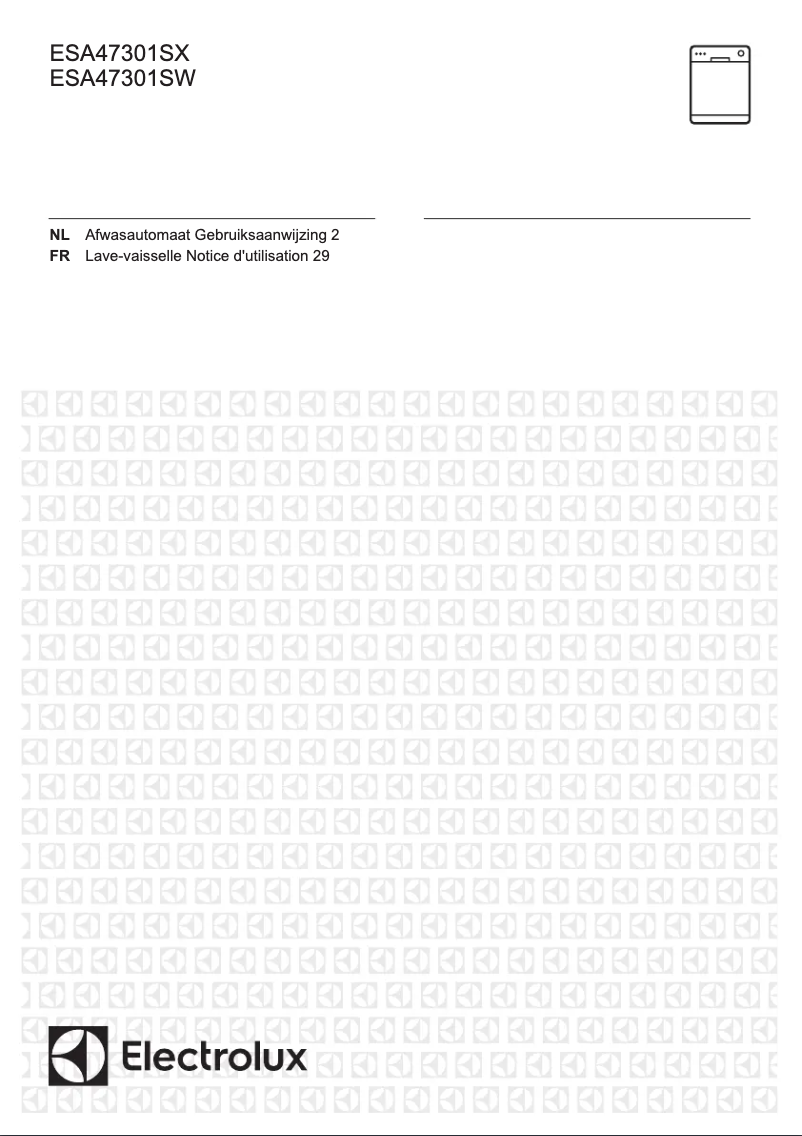 Page 1 de la notice Manuel utilisateur Electrolux ESA47301SX