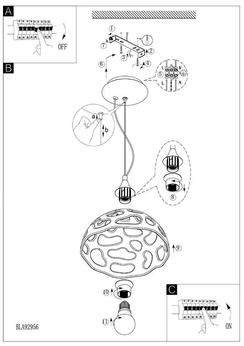 Image de la première page du manuel de l'appareil Anzino