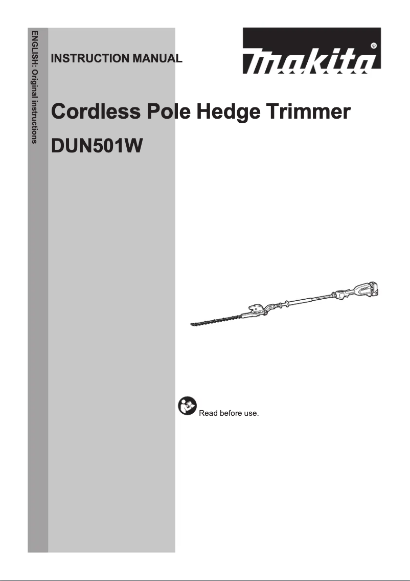 Image de la première page du manuel de l'appareil DUN501Q