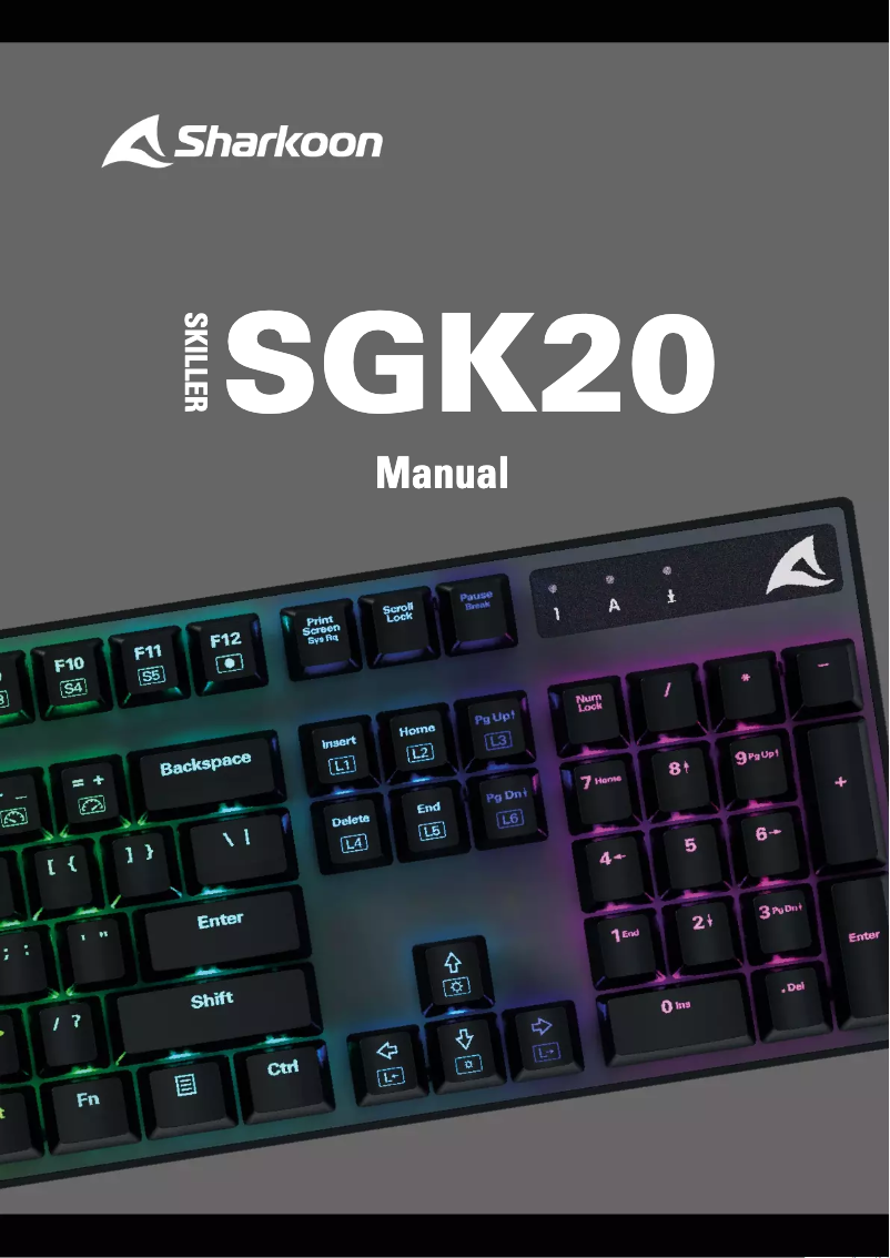 Image de la première page du manuel de l'appareil SKILLER SGK20