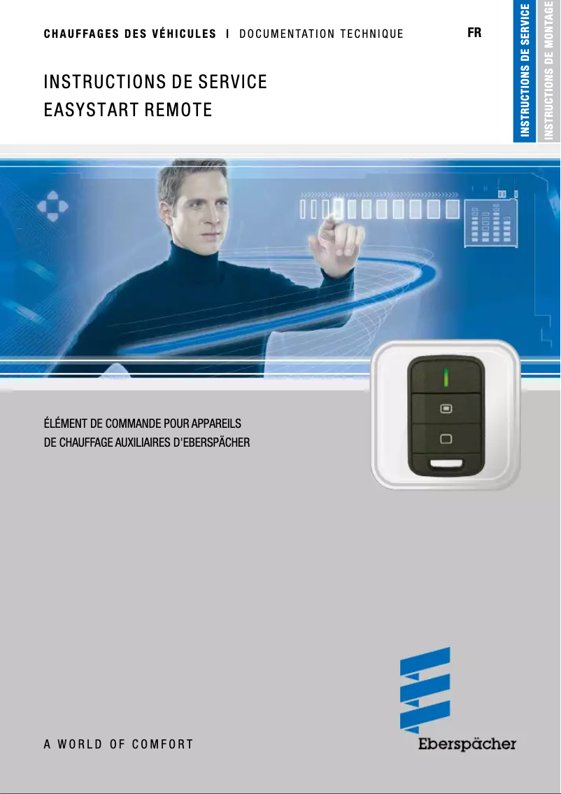 Image de la première page du manuel de l'appareil EasyStart Remote