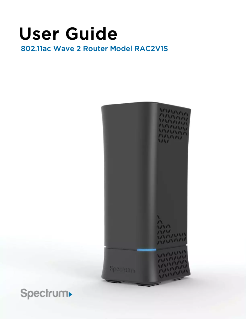 Page n°1 - Manuel utilisateur Sagemcom RAC2V1S