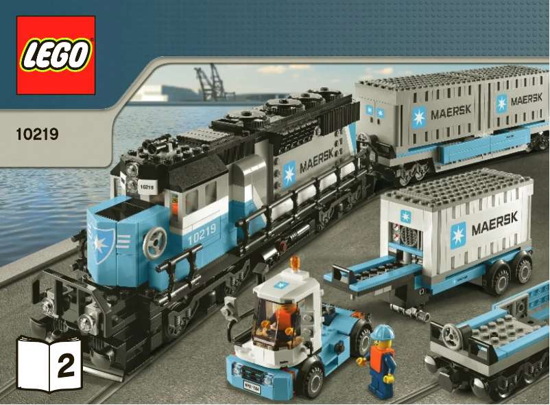 Page 1 de la notice Manuel utilisateur Lego Maersk Train