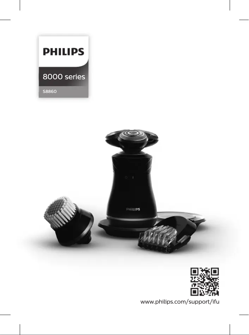 Page 1 de la notice Manuel utilisateur Philips S8880