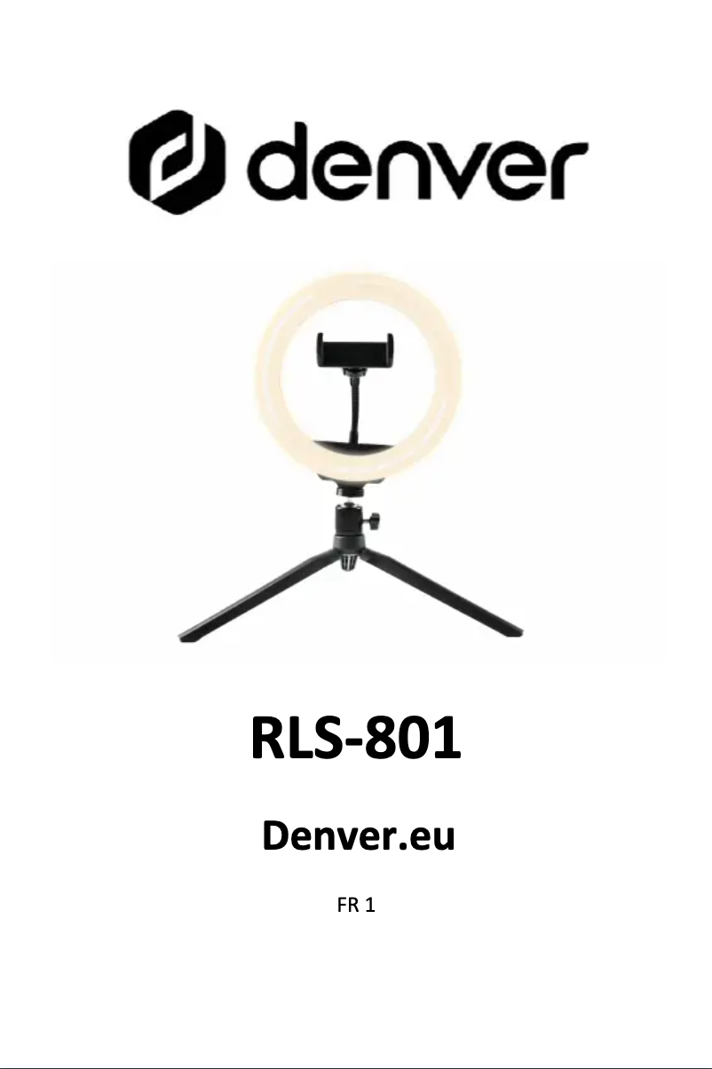 Image de la première page du manuel de l'appareil RLS-801
