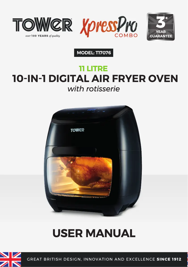 Image de la première page du manuel de l'appareil Xpress Pro Combo T17076