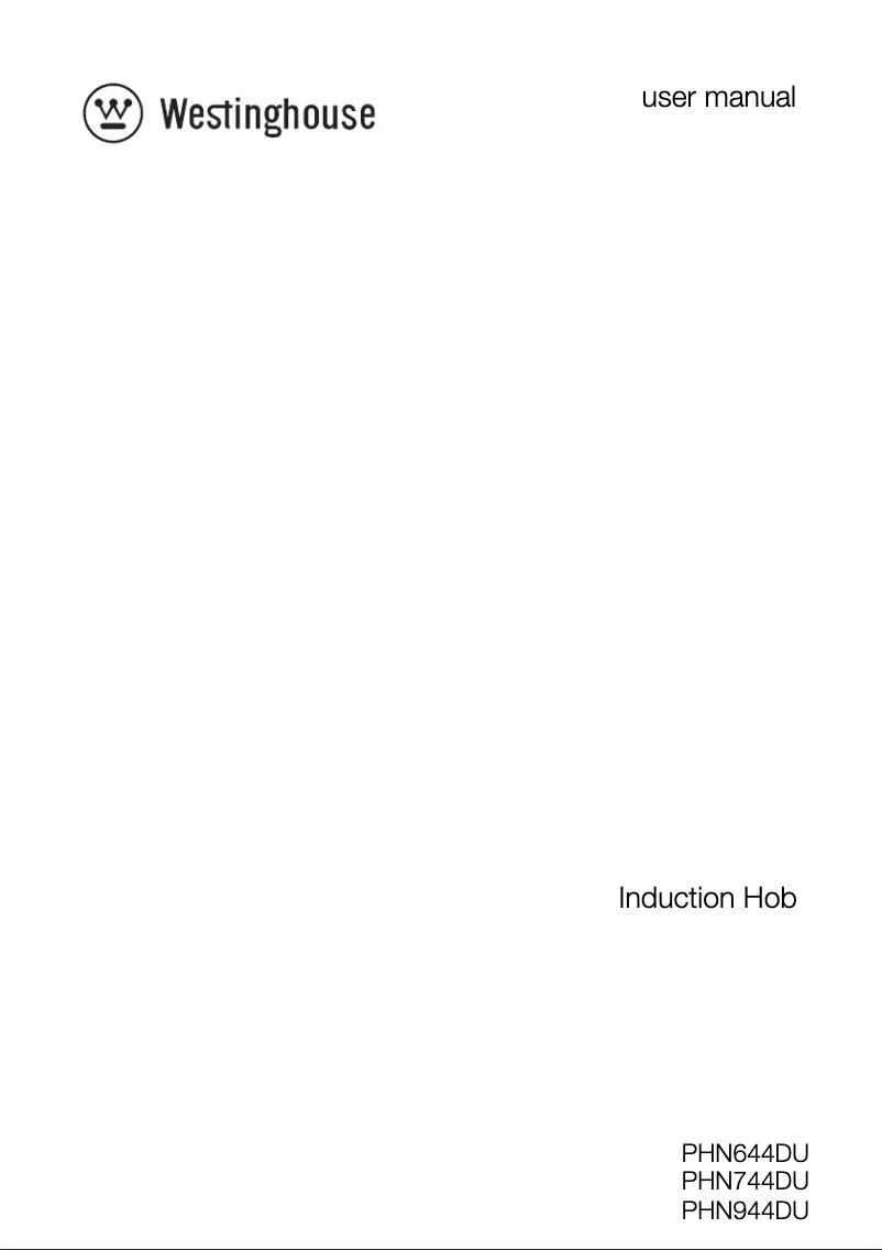 Page 1 de la notice Mode d'emploi Westinghouse PHN744DU